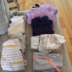 DSG White and Gray Camouflage Pants